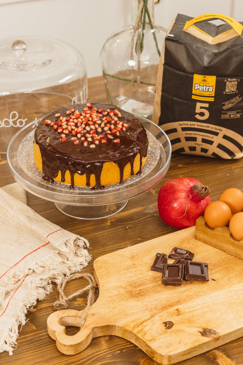 On-Demand Class: Pomegranate and chocolate cake