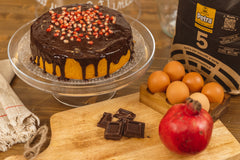 On-Demand Class: Pomegranate and chocolate cake