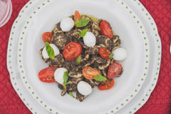 Orecchiette with olive pesto