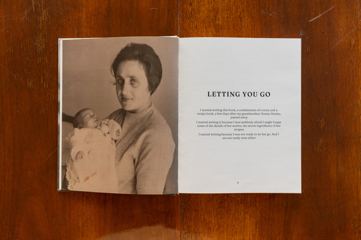 Behind Her Hands -Nonna Nerina's recipe book