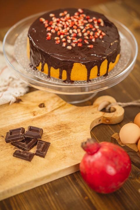 On-Demand Class: Pomegranate and chocolate cake