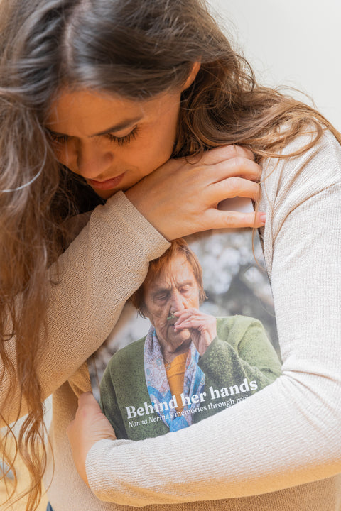 Behind Her Hands -Nonna Nerina's recipe book