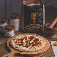 On demand:  Pizza pumpkin, taleggio cheese and speck