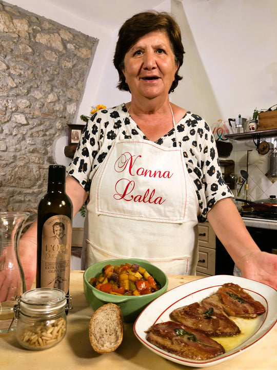 AUGUST Menu: Rustic Pie & Caprese, Lombrichelli Pistachio Pesto, Saltimbocca, Caponata and Fruit Tarte!!