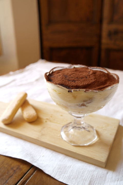 JULY Menu: Vitello tonnato, Pici with clams, Fried Calamari and Tiramisu!!