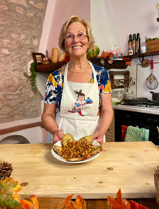 OCTOBER menu: legume soap, Ravioli plin, Meatloaf & Tozzetti!!