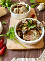 OCTOBER menu: legume soap, Ravioli plin, Meatloaf & Tozzetti!!