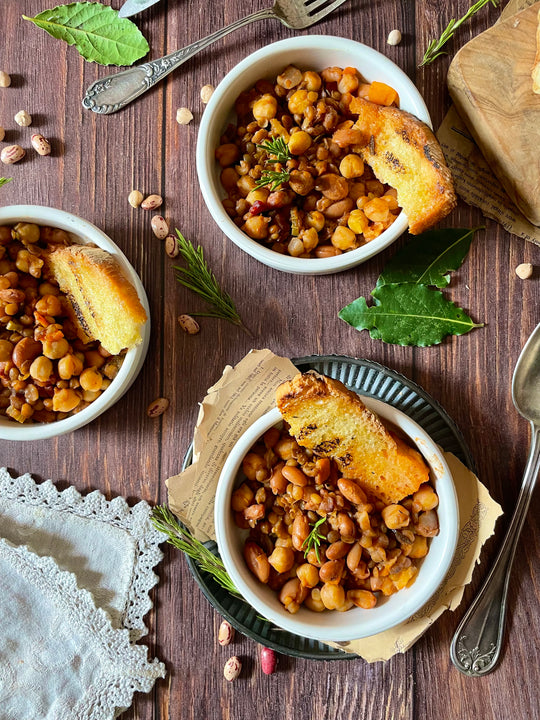 OCTOBER menu: legume soap, Ravioli plin, Meatloaf & Tozzetti!!