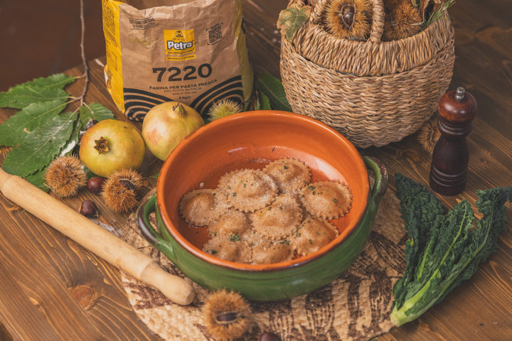 On-Demand Class: Chestnut Flour Tortelli with Black Kale and Ricotta