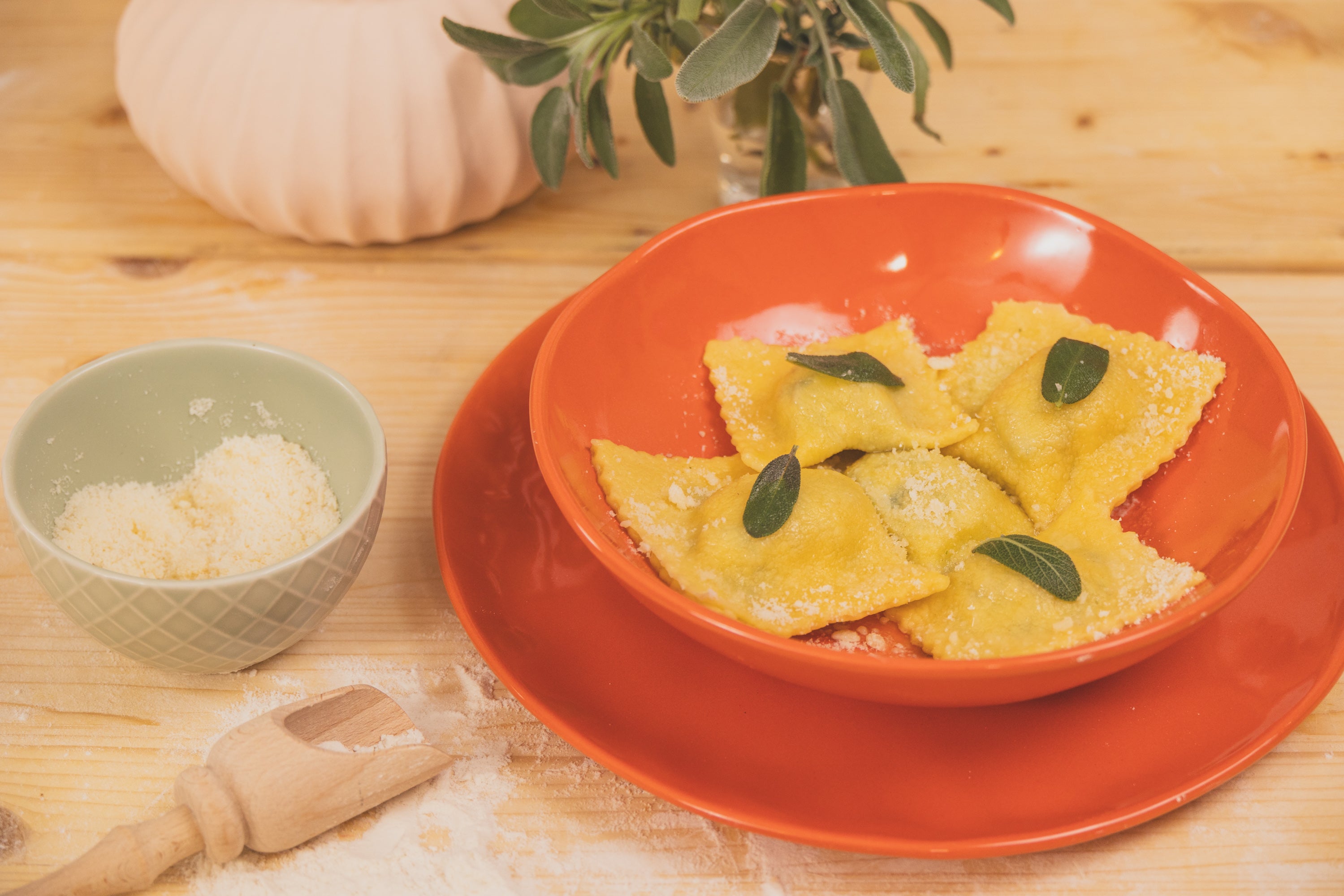 Nonna Rina Ravioli Ricotta On-Demand : Ravioli with Ricotta & Spinach – Nonna Live