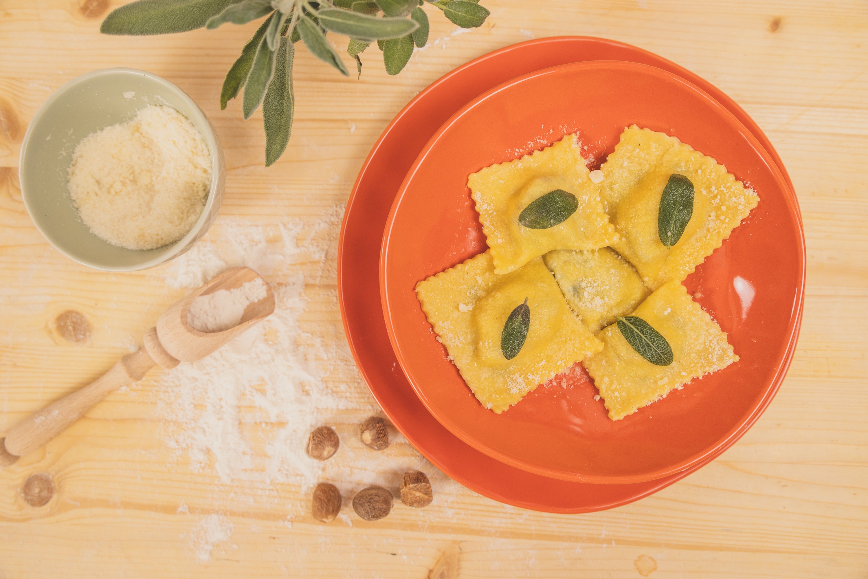 Nonna Rina Ravioli Ricotta On-Demand : Ravioli with Ricotta & Spinach – Nonna Live