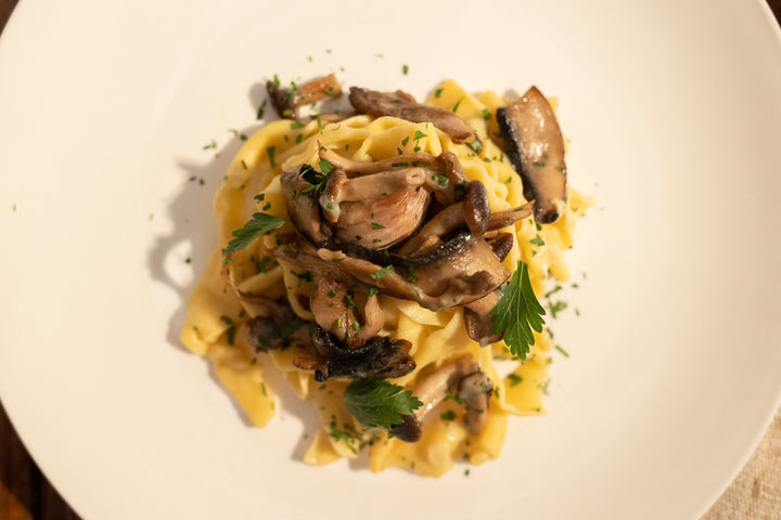On-Demand: Pappardelle with mushrooms