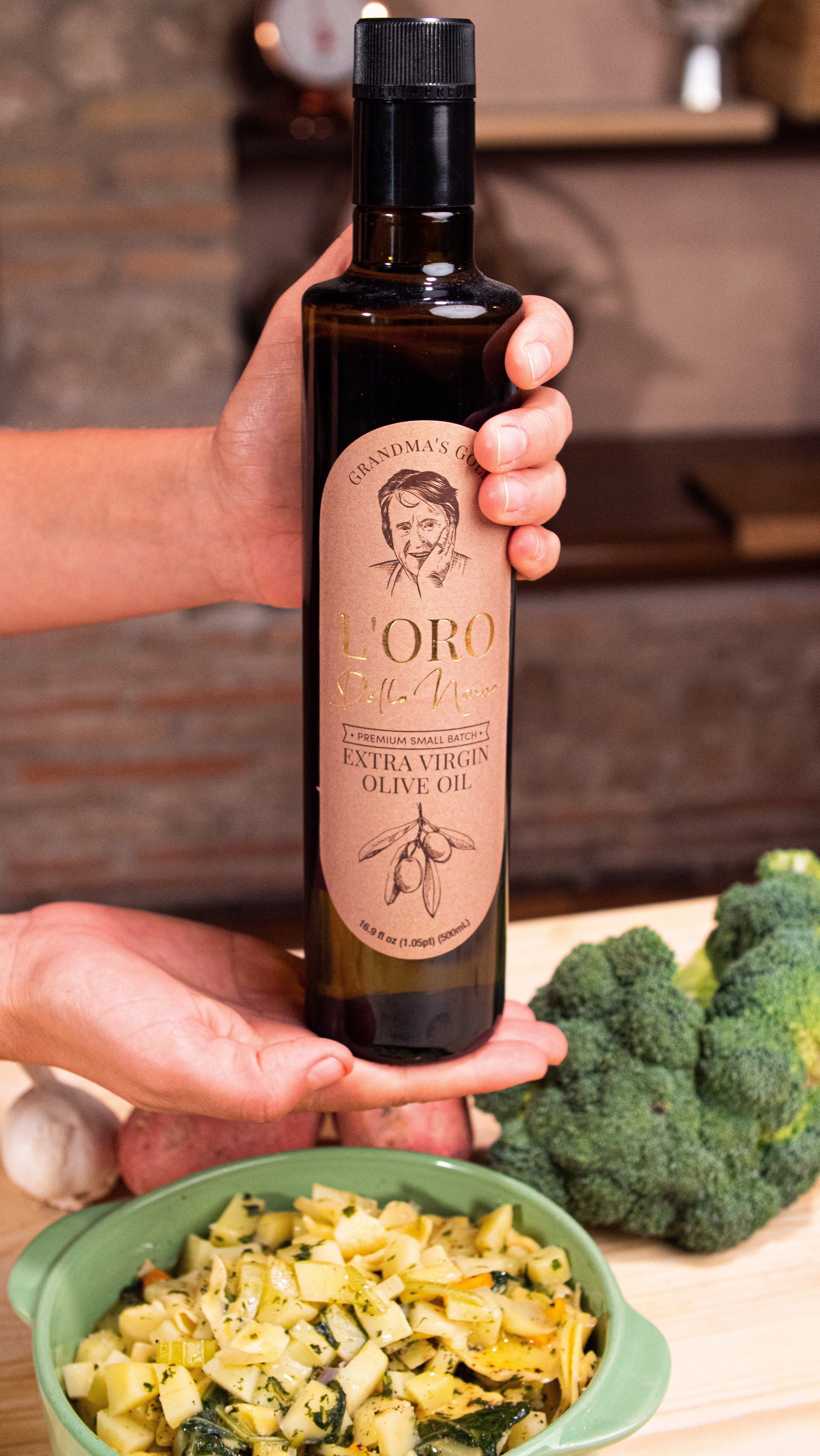 L'Oro Della Nonna Olive Oil (Single & Multiple Bottle Bundle)