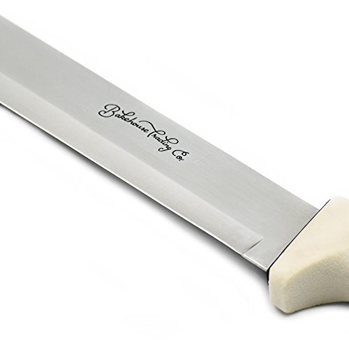 Professional 14" Stainless Steel Non-Serrated Cake Knife - the Ultimate Cake Slicing Knife By Bakehouse Trading Co.