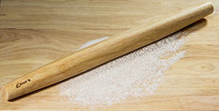 French Rolling Pin for Baking Pizza Dough, Pie & Cookie - Essential Kitchen utensil tools gift ideas for bakers (French Pins 18" inches)