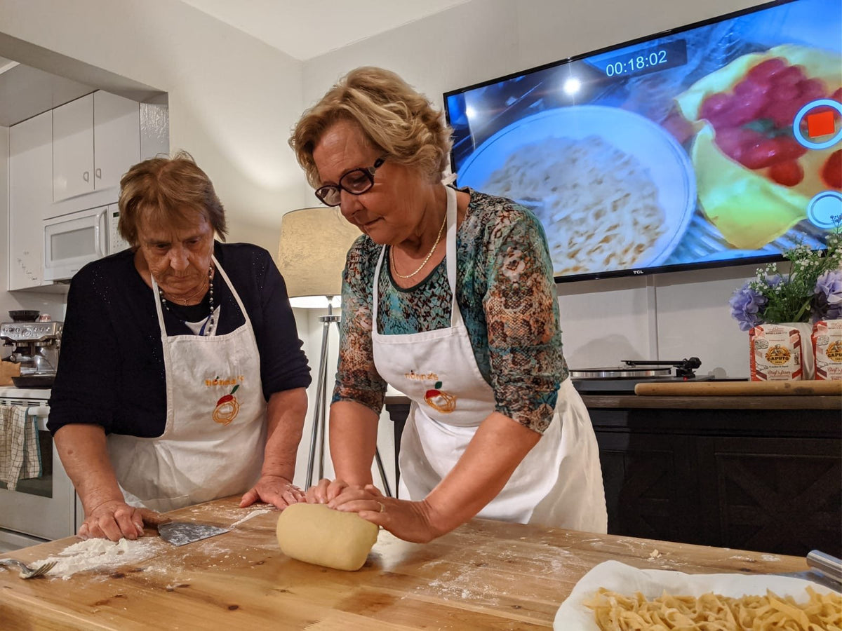 Nonna Rina Ravioli Ricotta Ravioli with ricotta and spinach with Nonna Nerina and Family (Wednesd ...