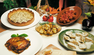 JUNE Menu: Parmigiana, Tortelli, Meatball and Ricotta Pie!!